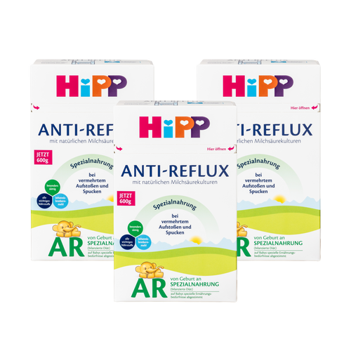 HiPP Anti-Reflux (AR) Cow Milk Formula • All stages