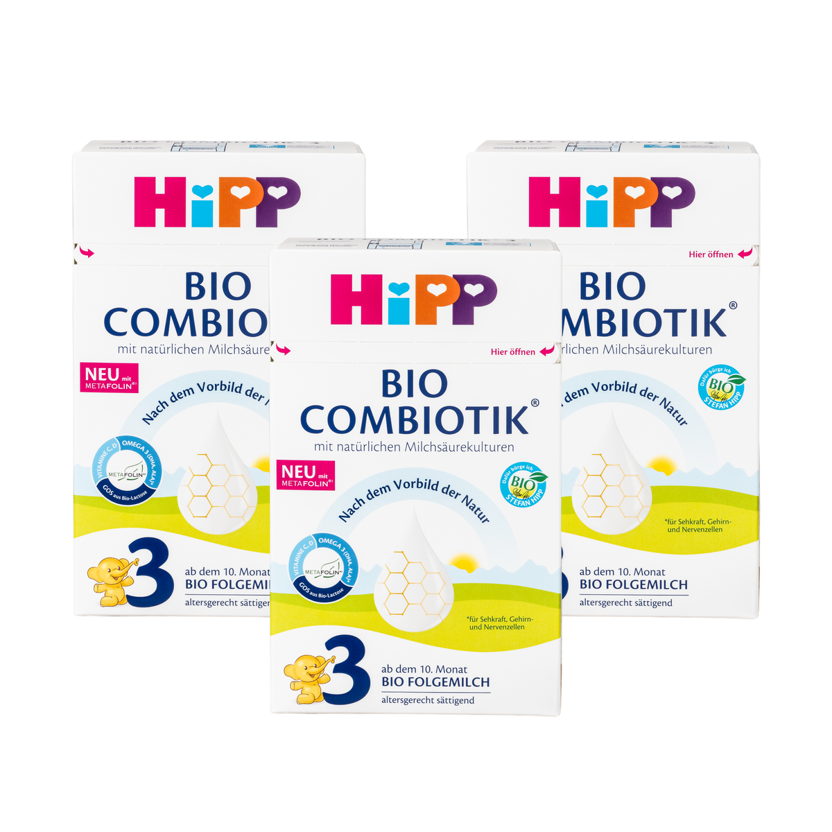 HiPP German Bio Combiotic Cow Milk Formula • Stage 3