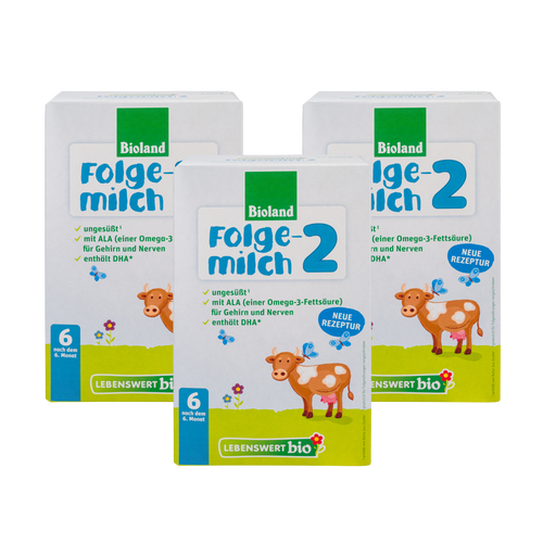 Lebenswert Bioland Cow Milk Formula • Stage 2