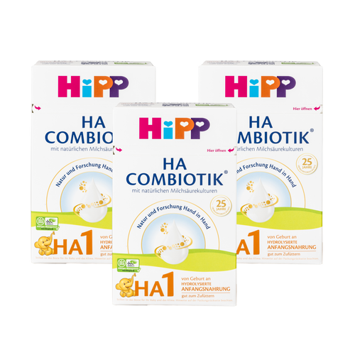 HiPP German Hypoallergenic Cow Milk Formula • Stage 1