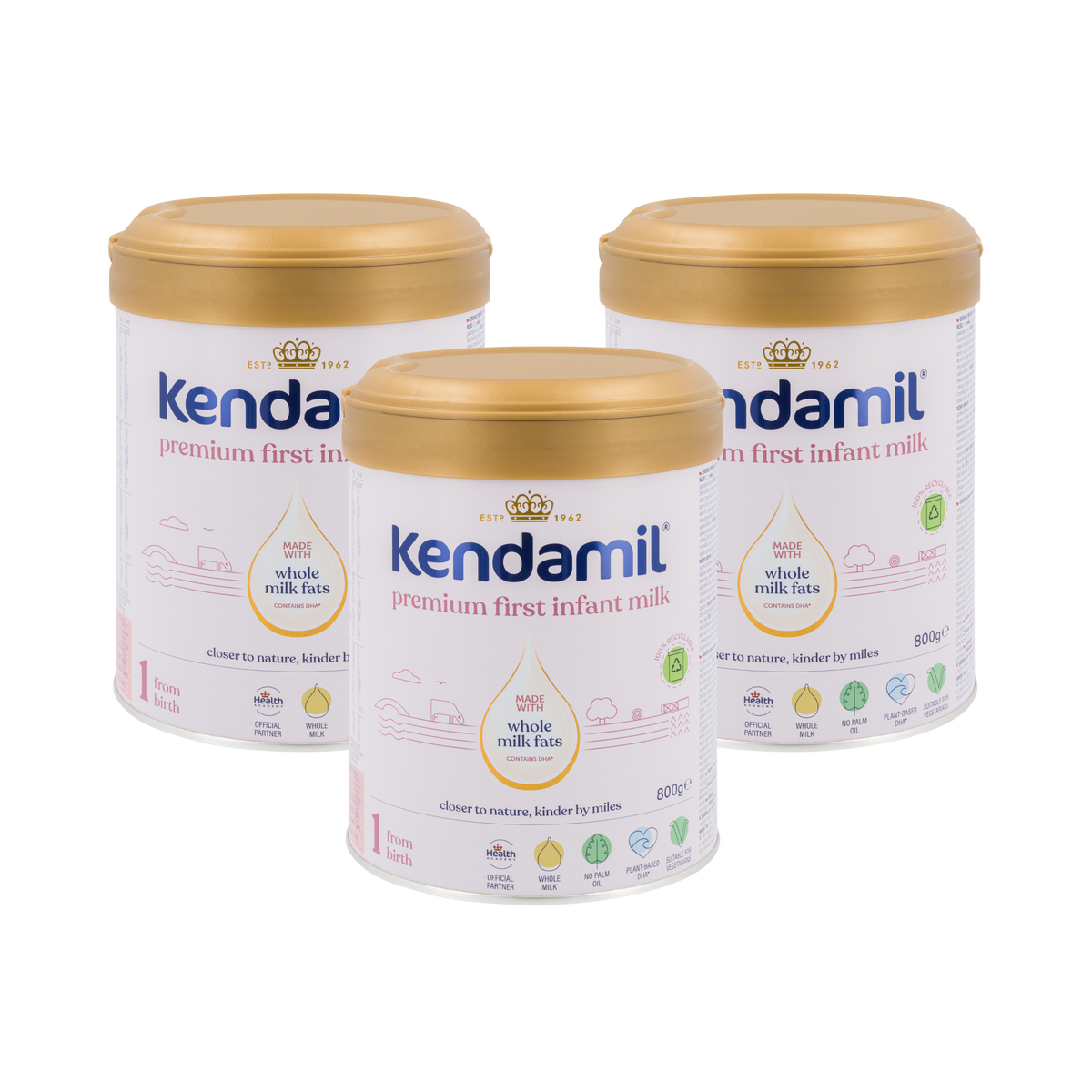 Kendamil Classic Cow Milk Formula • Stage 1