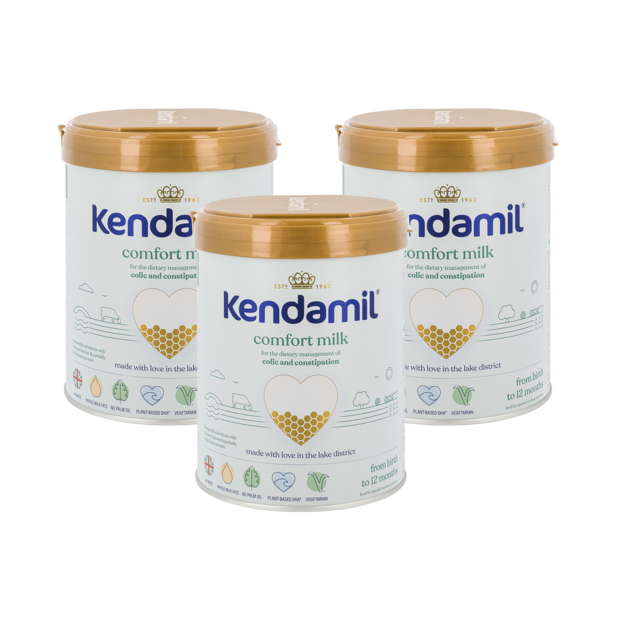 Kendamil Comfort Cow Milk Formula • Stage 1-2