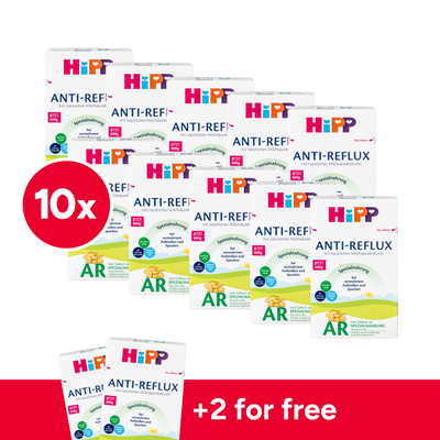 HiPP Anti-Reflux (AR) Cow Milk Baby Formula • All stages