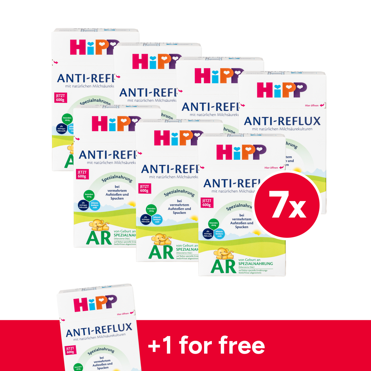 HiPP Anti-Reflux (AR) Cow Milk Baby Formula • All stages