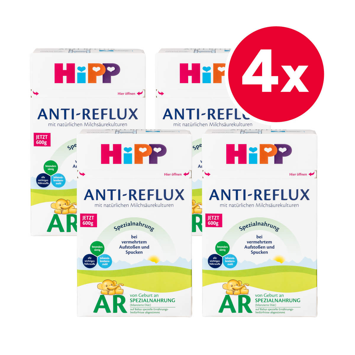 HiPP Anti-Reflux (AR) Cow Milk Baby Formula • All stages