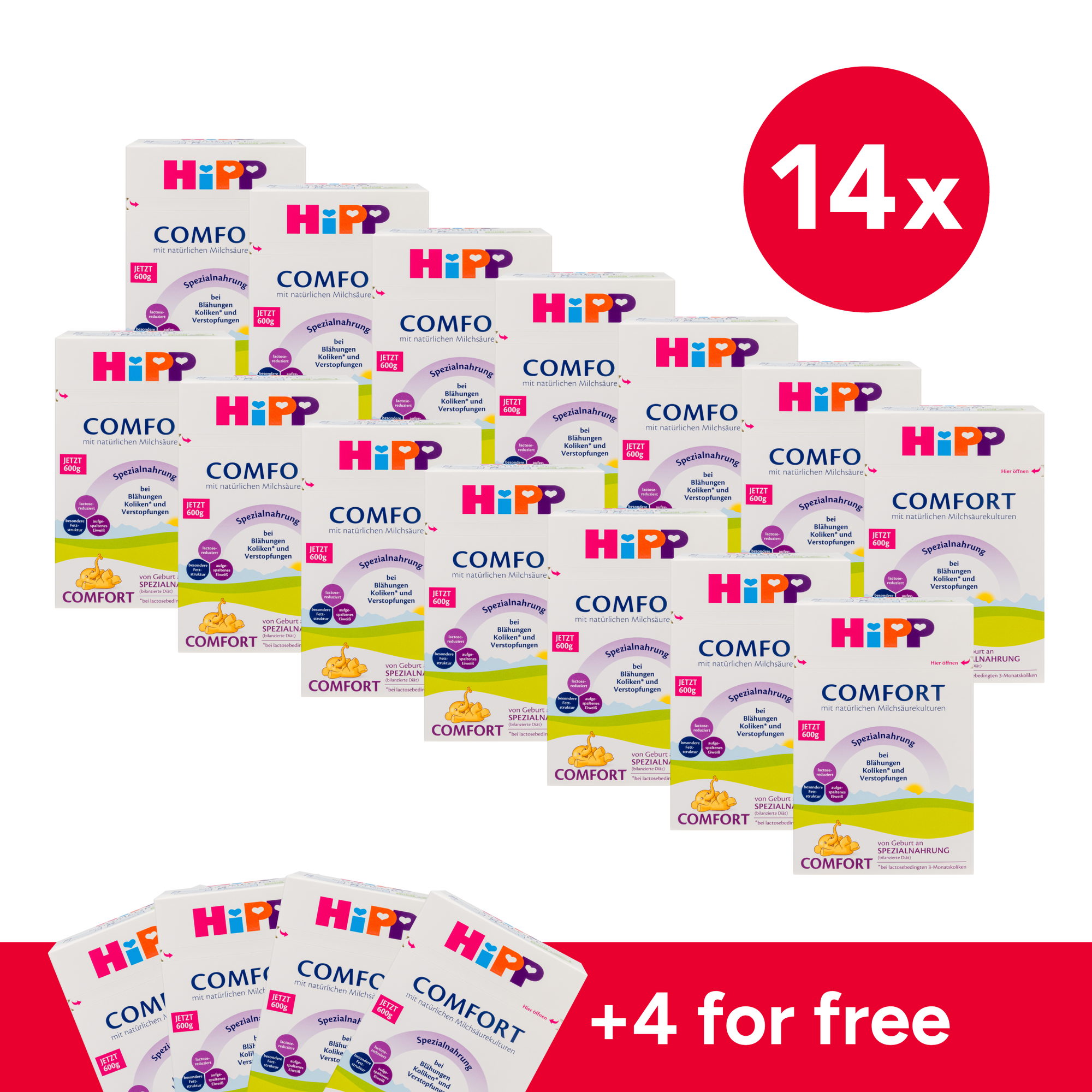 HiPP Comfort Cow Milk Baby Formula • All stages