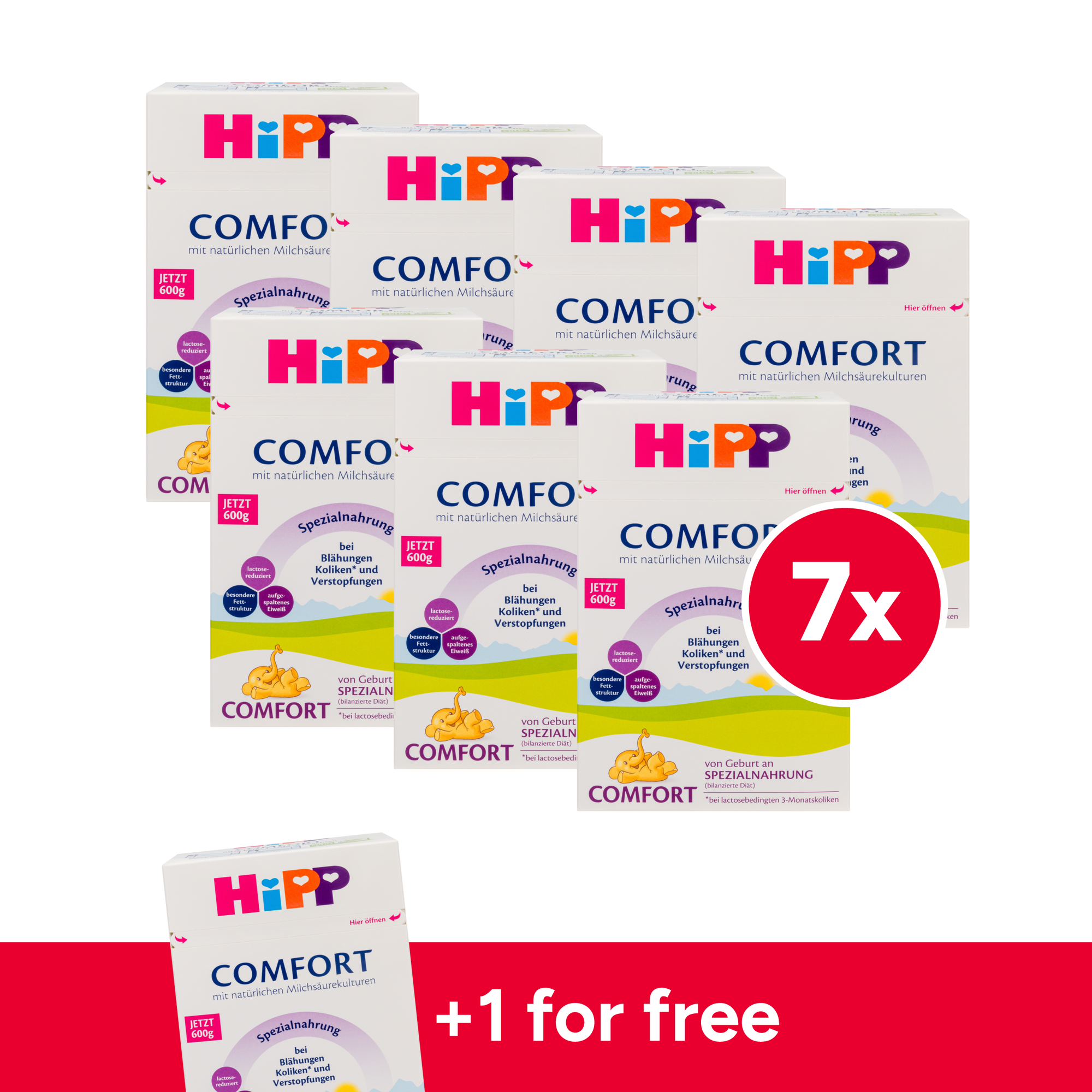 HiPP Comfort Cow Milk Baby Formula • All stages