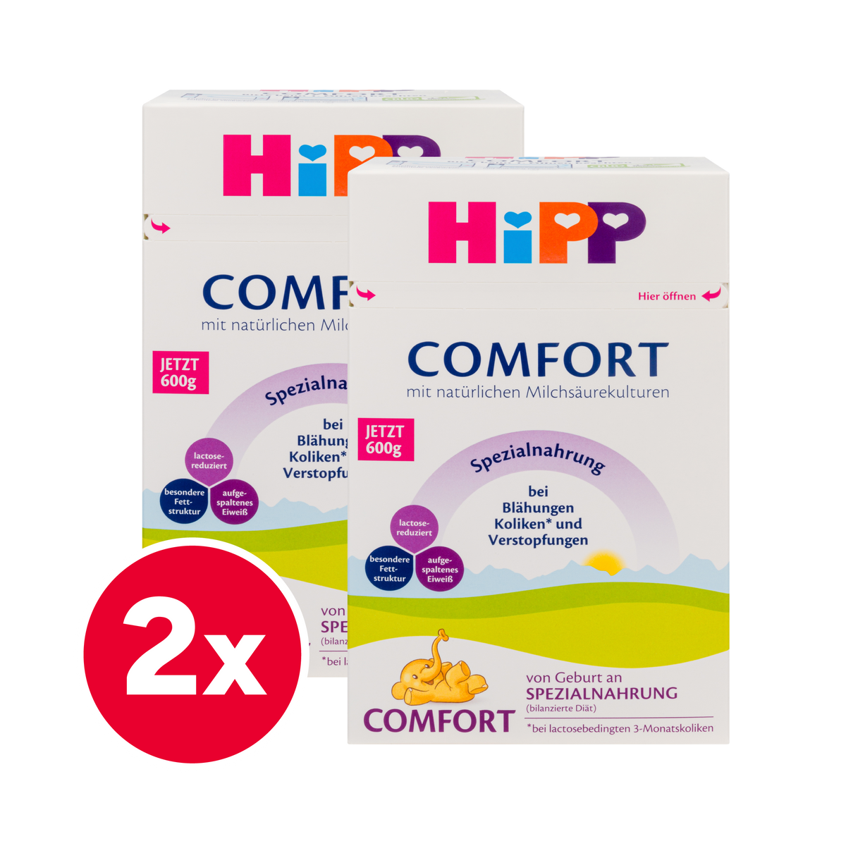 HiPP Comfort Cow Milk Baby Formula • All stages
