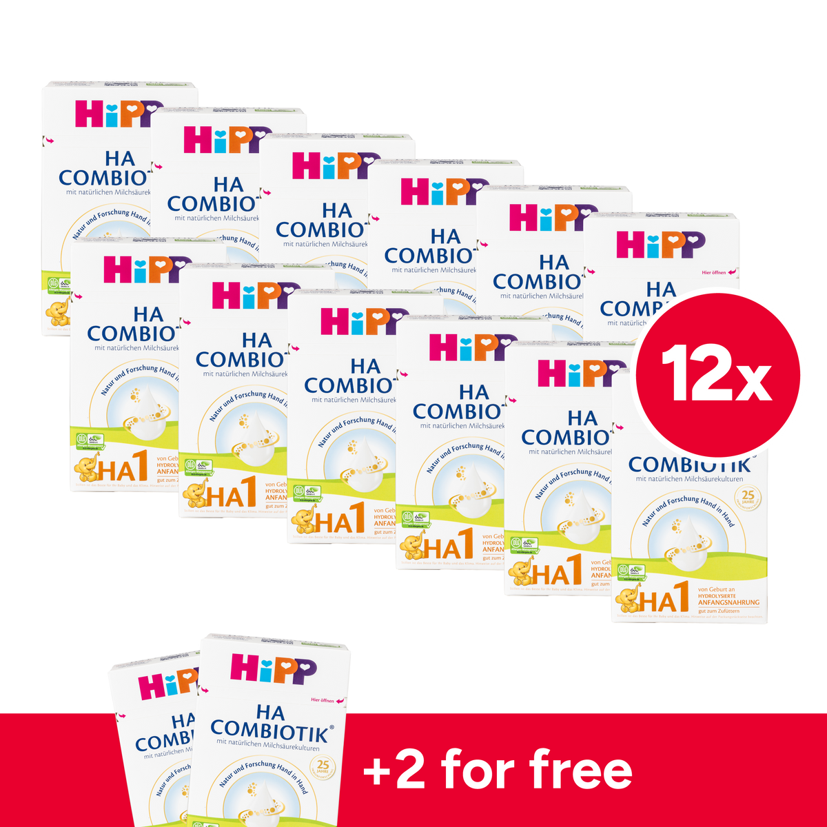 HiPP German Hypoallergenic Cow Milk Baby Formula • Stage 1