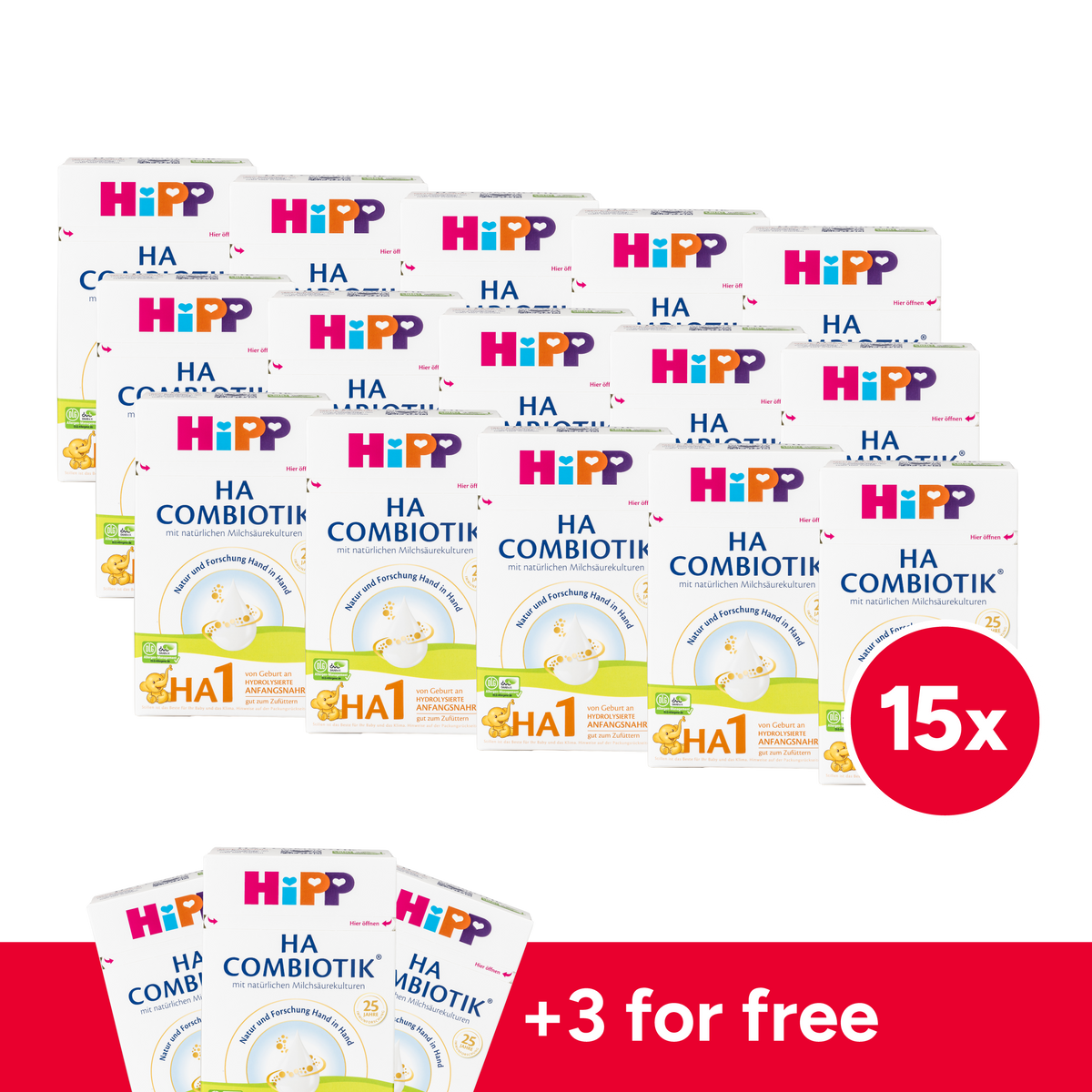 HiPP German Hypoallergenic Cow Milk Baby Formula • Stage 1