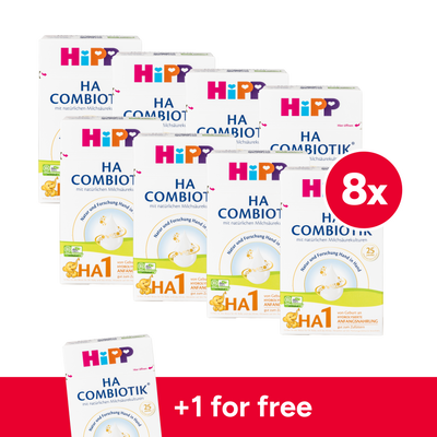 HiPP German Hypoallergenic Cow Milk Baby Formula • Stage 1