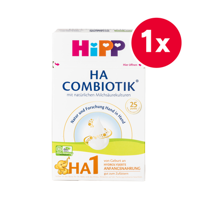 HiPP German Hypoallergenic Cow Milk Baby Formula • Stage 1