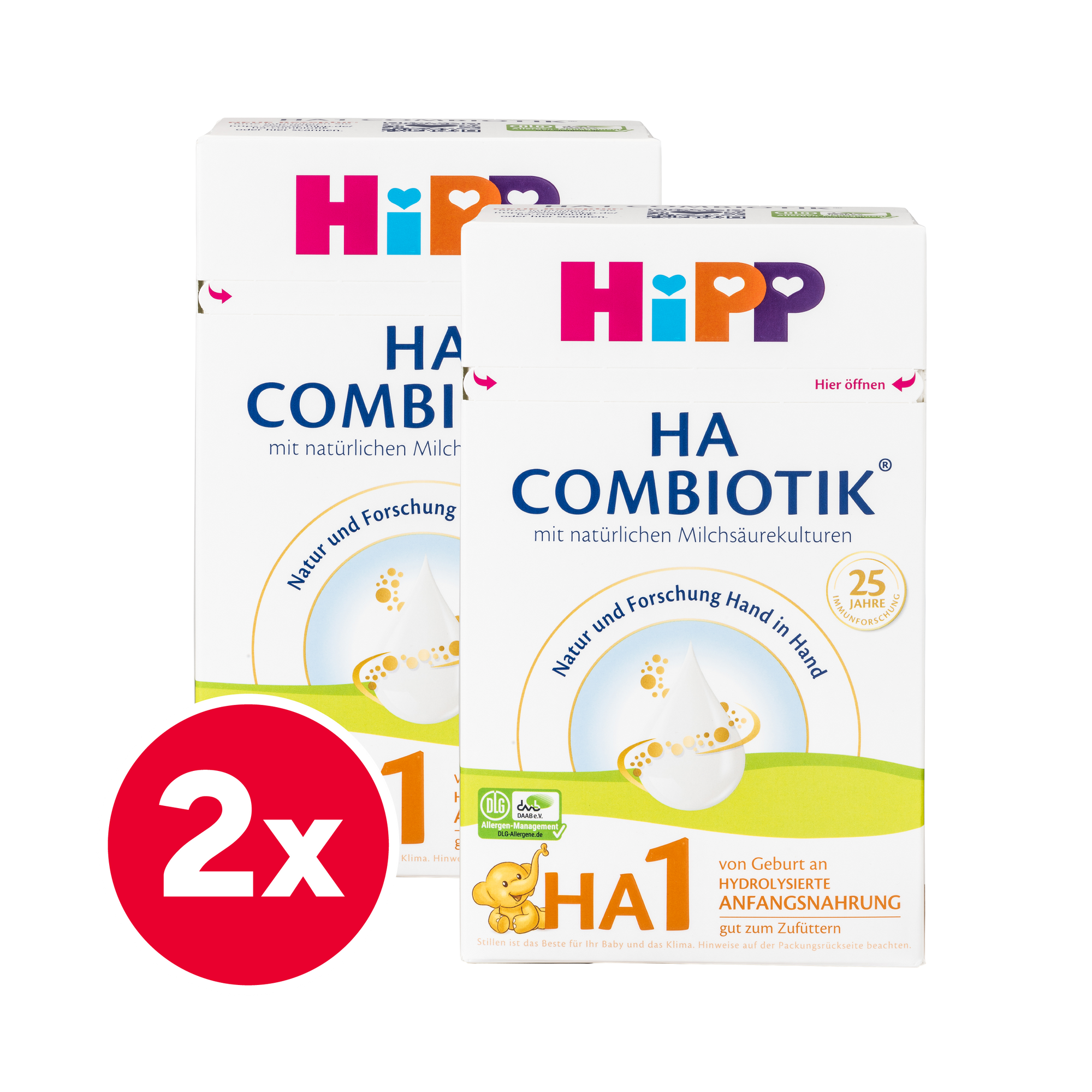 HiPP German Hypoallergenic Cow Milk Baby Formula • Stage 1