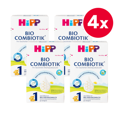 HiPP German Bio Combiotic Cow Milk Baby Formula • Stage 1