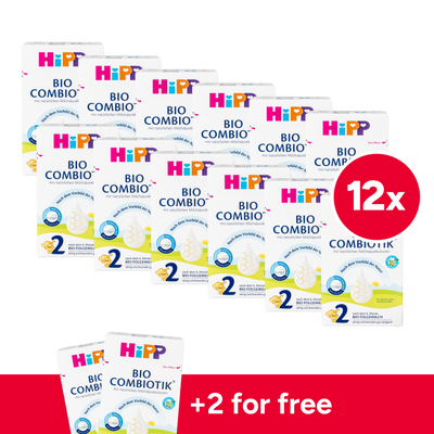 HiPP German Bio Combiotic Cow Milk Baby Formula • Stage 2