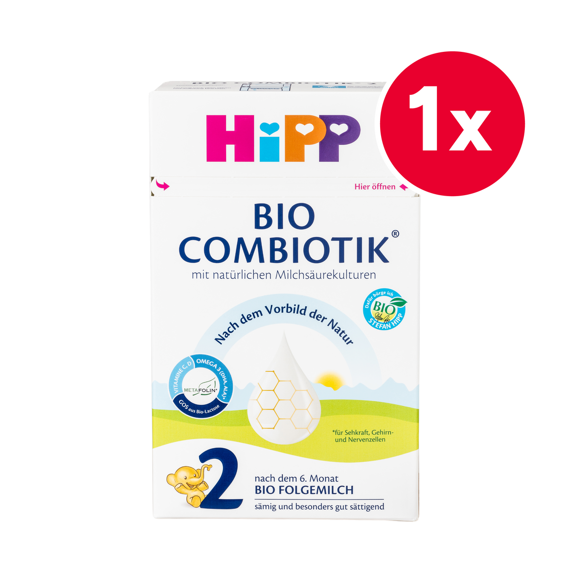 HiPP German Bio Combiotic Cow Milk Baby Formula • Stage 2