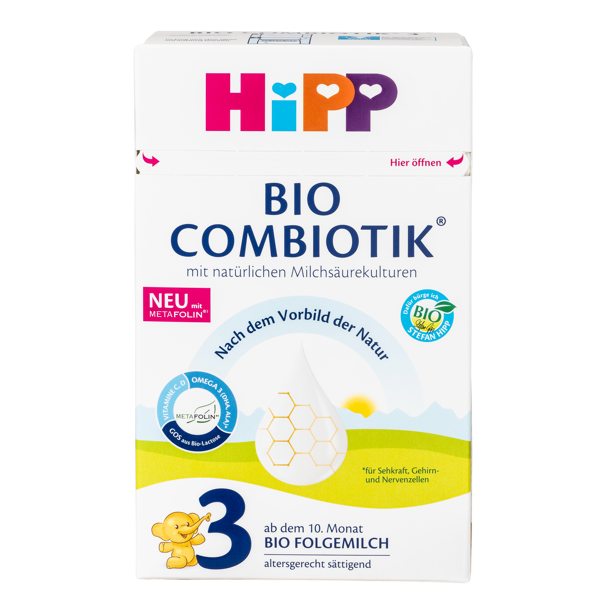 HiPP German Bio Combiotic Cow Milk Baby Formula • Stage 3