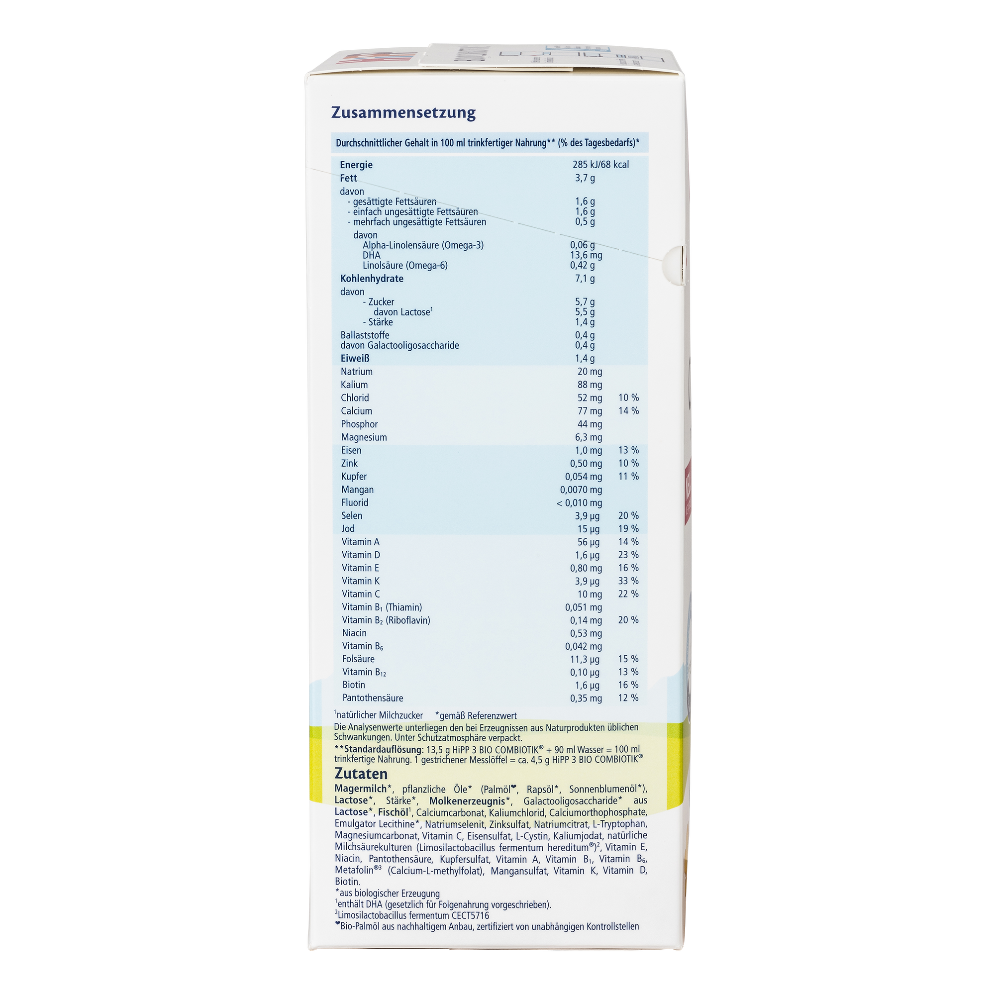 HiPP German Bio Combiotic Cow Milk Baby Formula • Stage 3