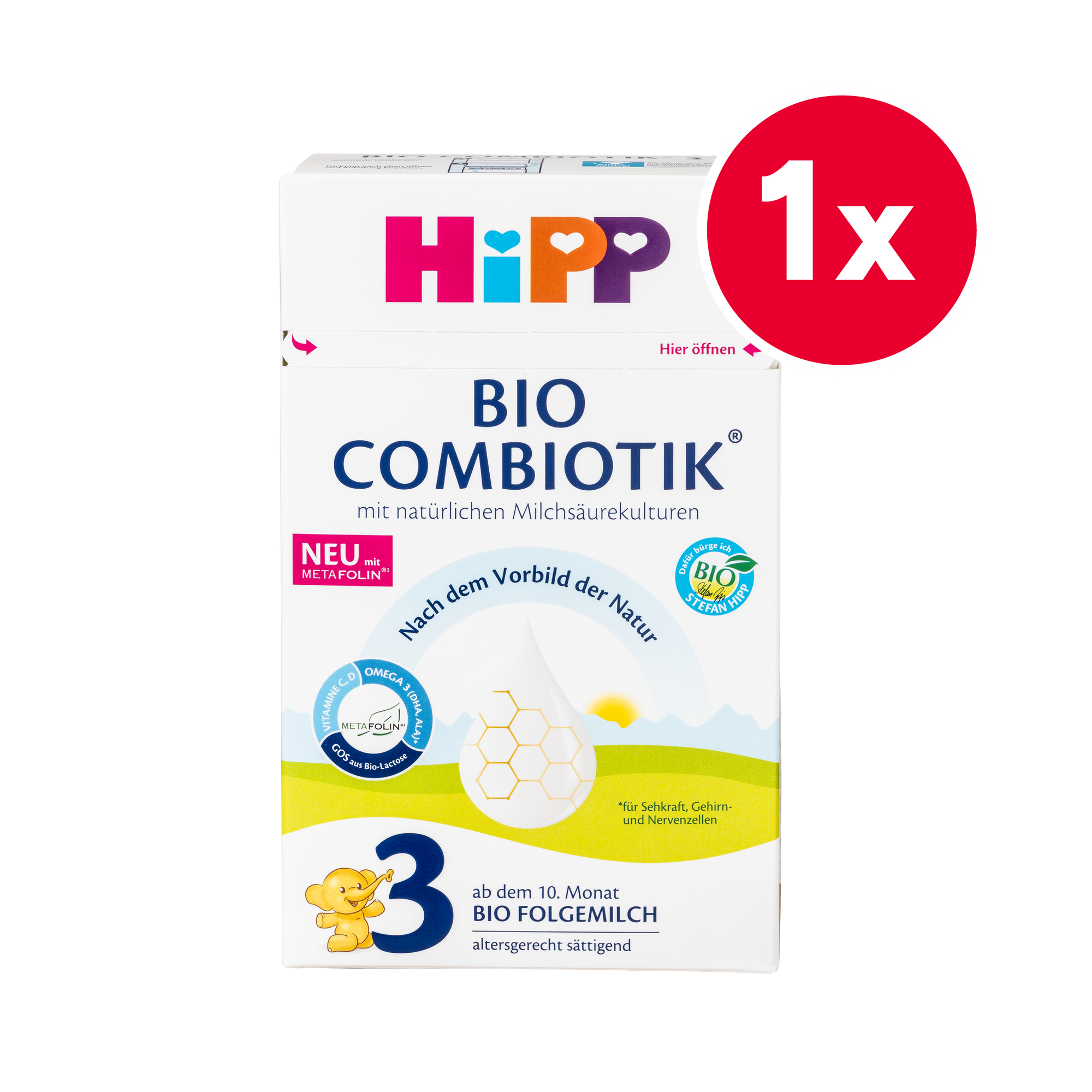 HiPP German Bio Combiotic Cow Milk Baby Formula • Stage 3
