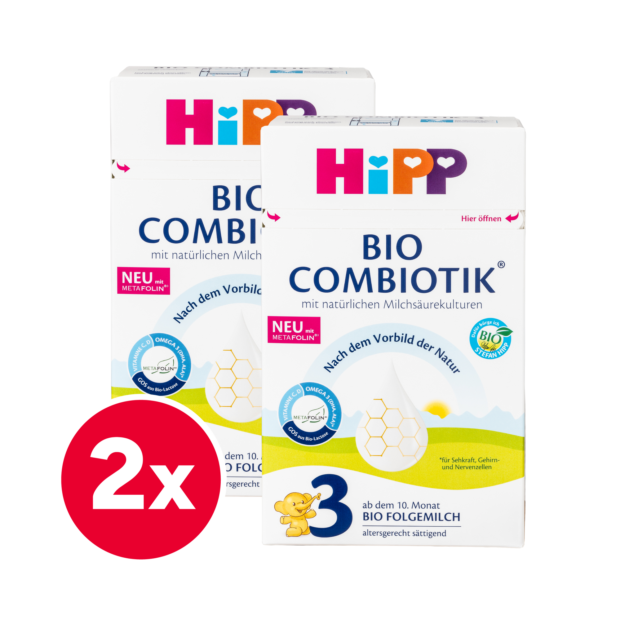 HiPP German Bio Combiotic Cow Milk Baby Formula • Stage 3