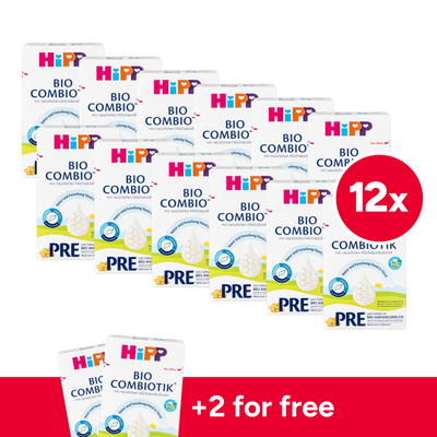 HiPP German Bio Combiotic Cow Milk Baby Formula • Stage Pre