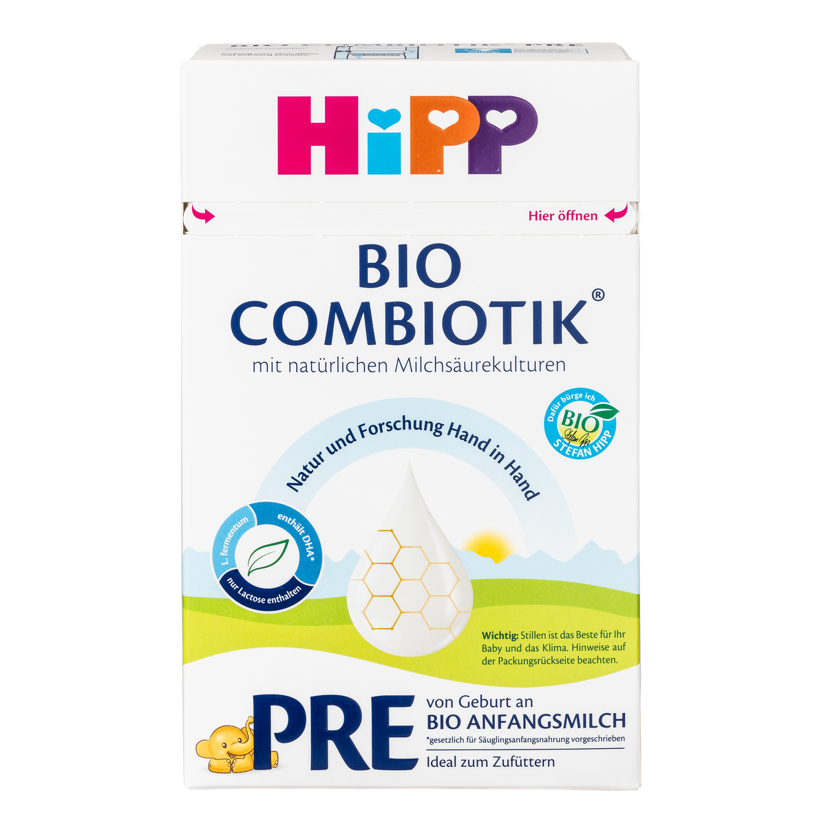 HiPP German Bio Combiotic Cow Milk Formula • Stage Pre