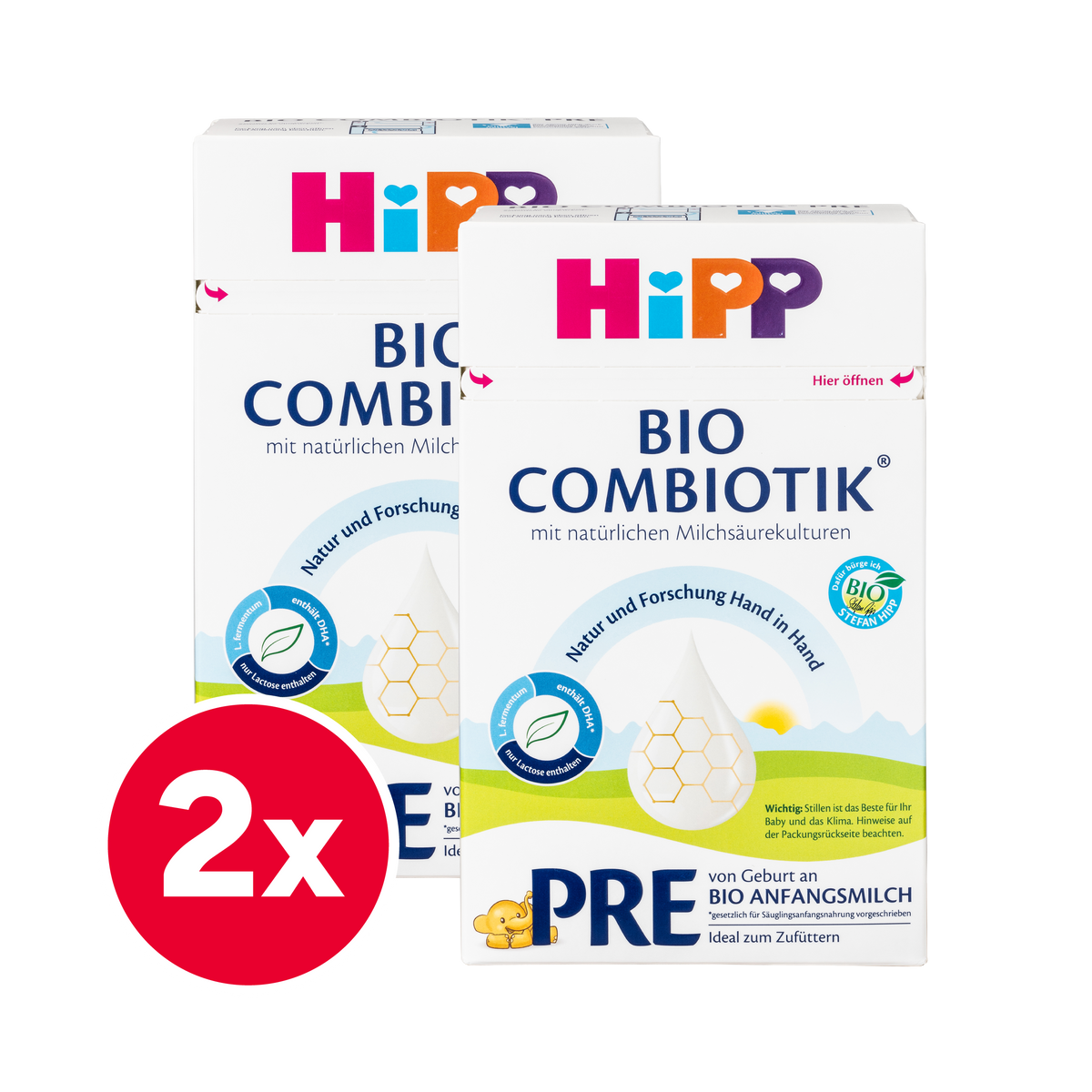 HiPP German Bio Combiotic Cow Milk Baby Formula • Stage Pre