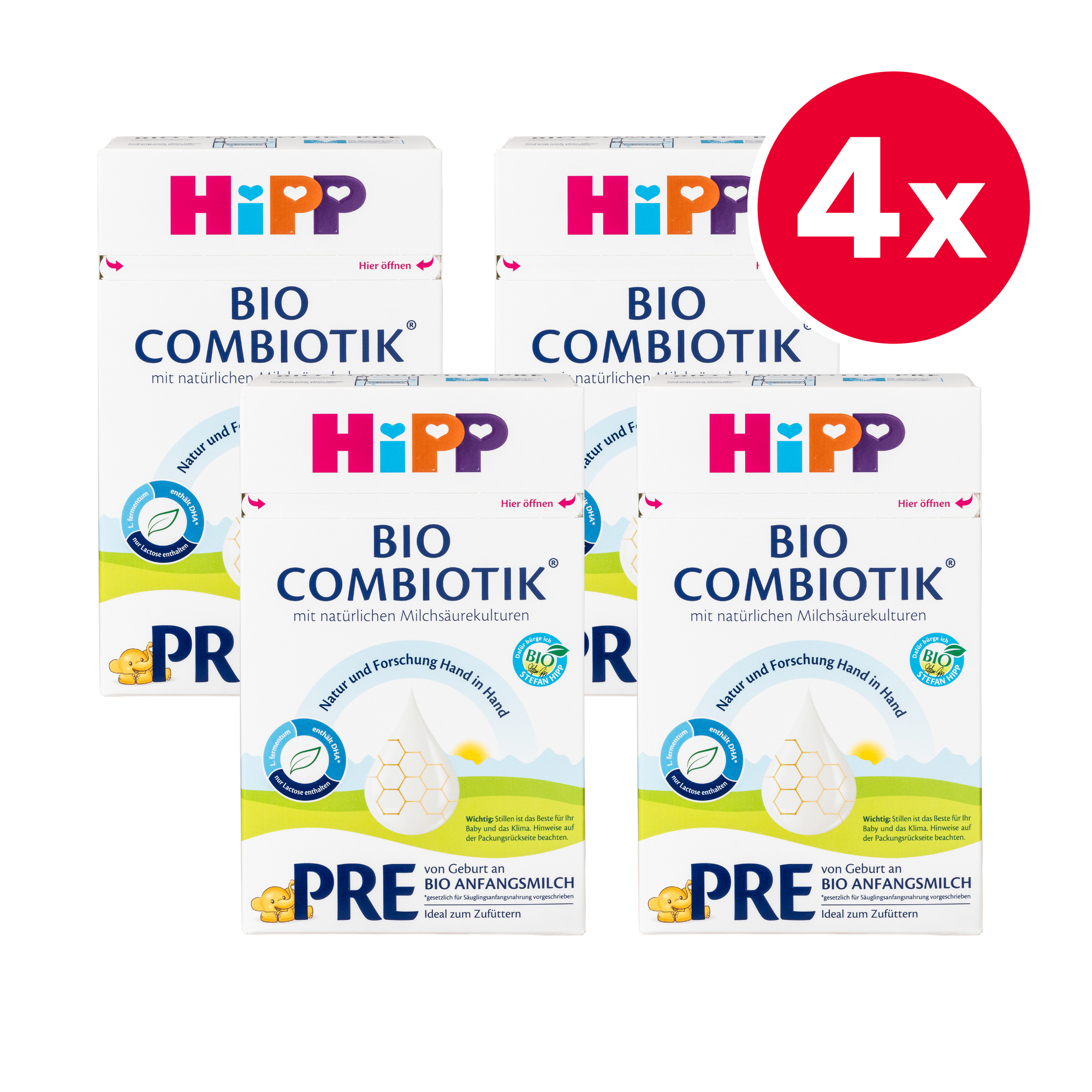 HiPP German Bio Combiotic Cow Milk Baby Formula • Stage Pre