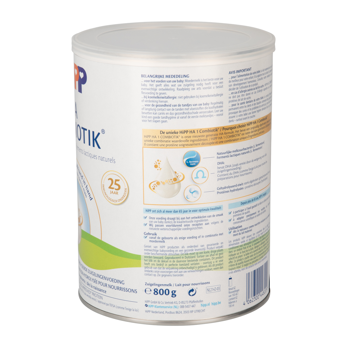 HiPP Dutch Hypoallergenic Milk Formula • Stage 1