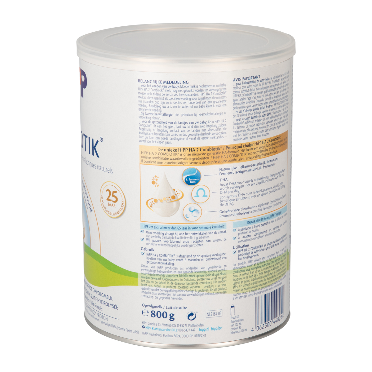 HiPP Dutch Hypoallergenic Milk Formula • Stage 2