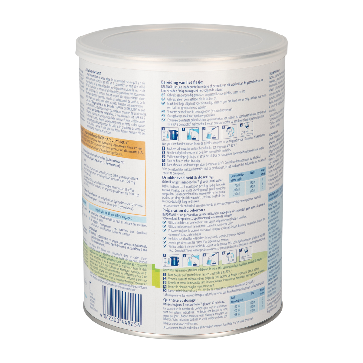 HiPP Dutch Hypoallergenic Milk Formula • Stage 2