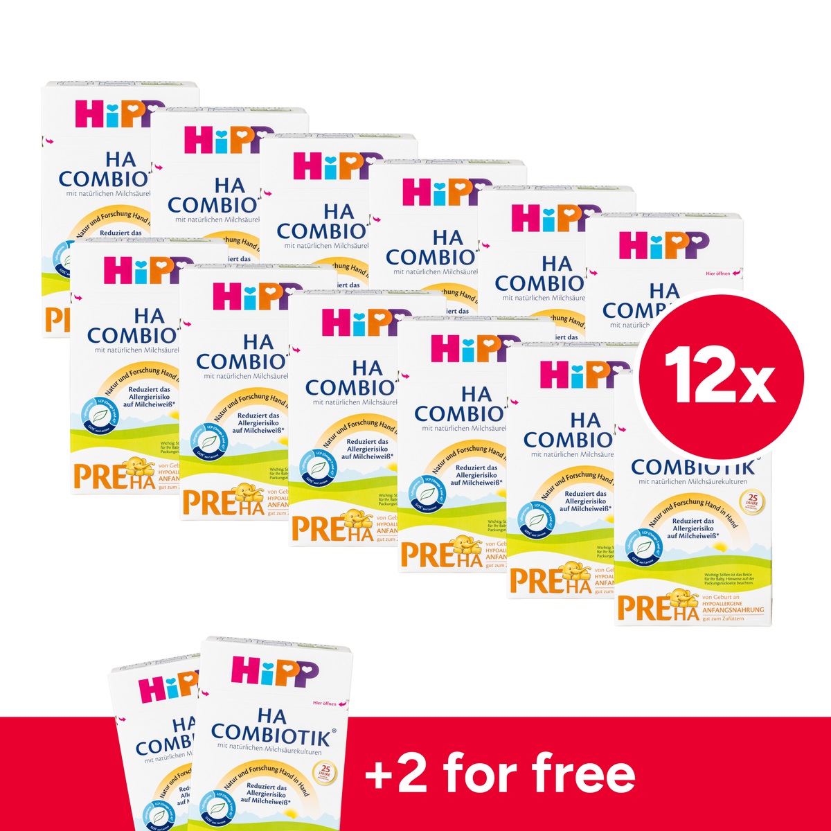 HiPP German Hypoallergenic Cow Milk Baby Formula • Stage Pre