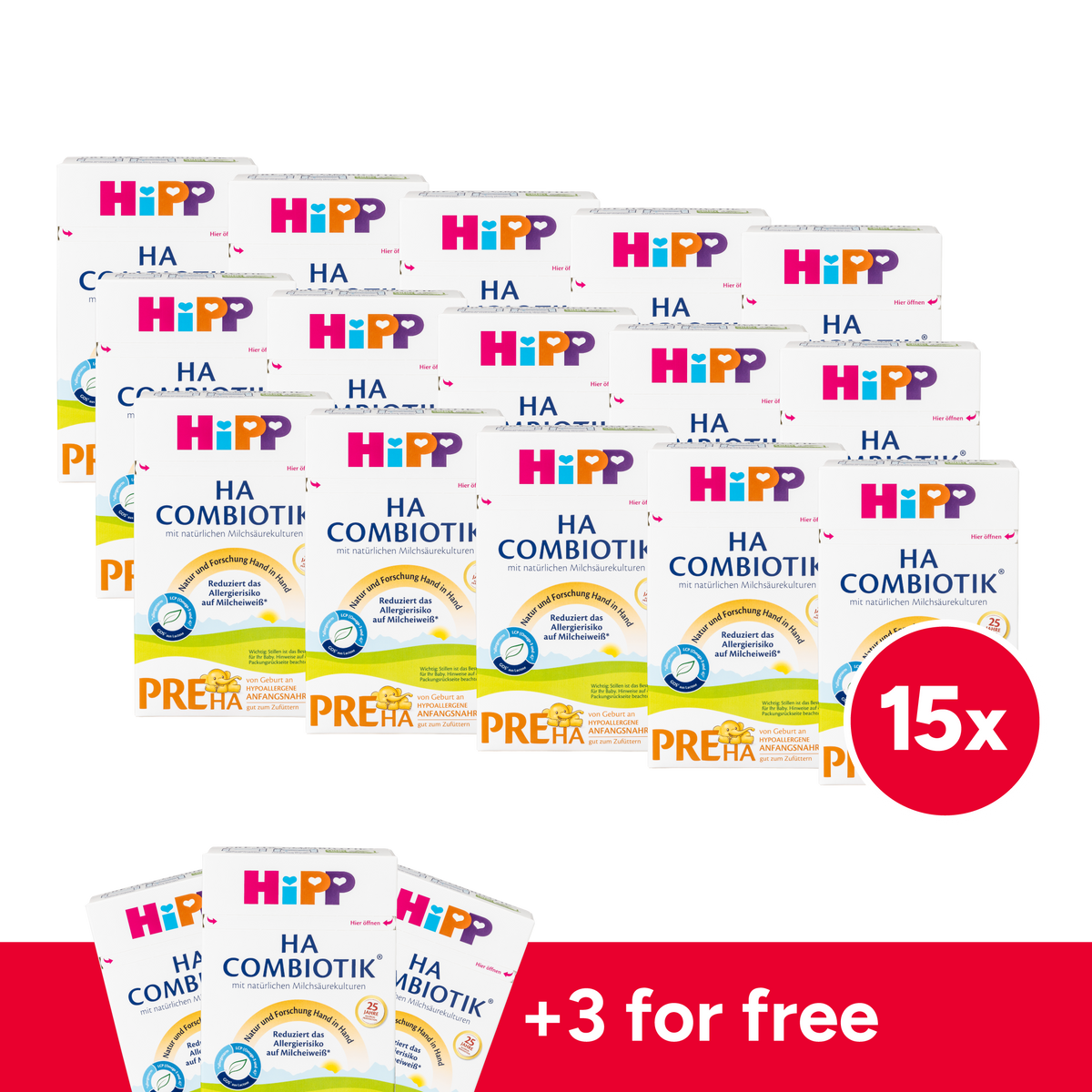 HiPP German Hypoallergenic Cow Milk Baby Formula • Stage Pre