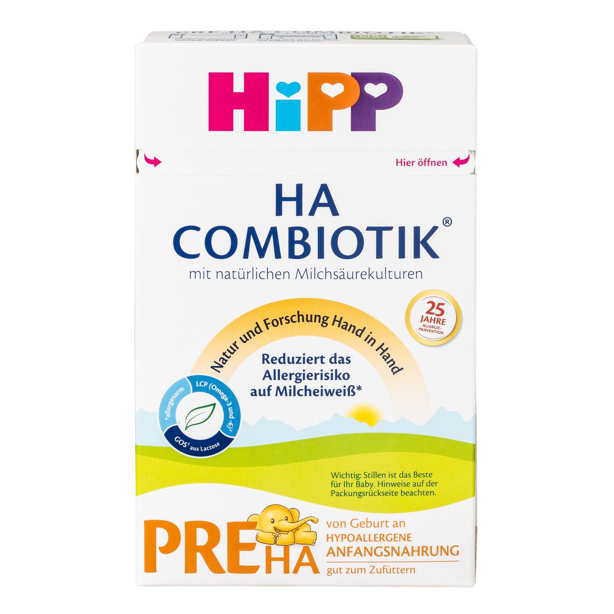 HiPP German Hypoallergenic Cow Milk Formula • Stage Pre