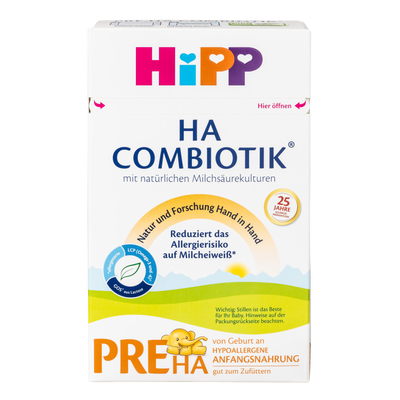 HiPP German Hypoallergenic Cow Milk Formula • Stage Pre