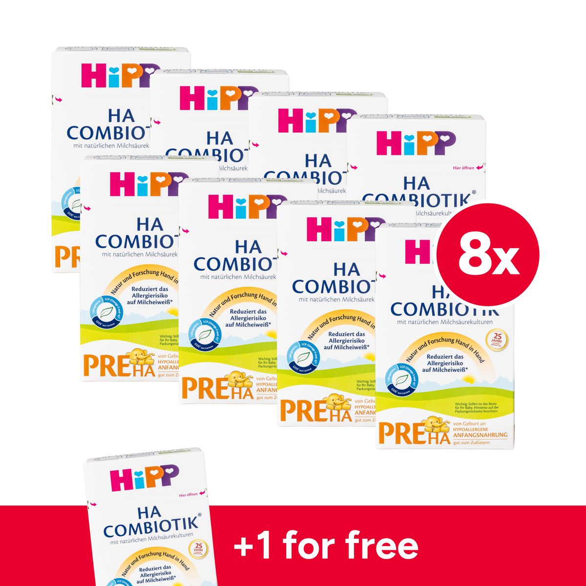 HiPP German Hypoallergenic Cow Milk Baby Formula • Stage Pre