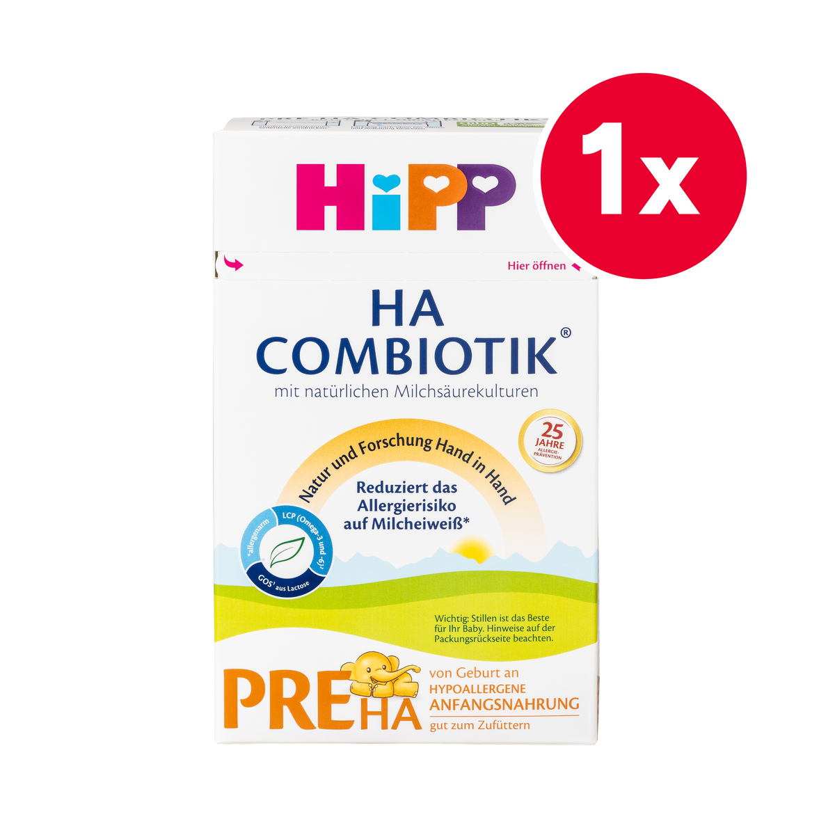 HiPP German Hypoallergenic Cow Milk Baby Formula • Stage Pre