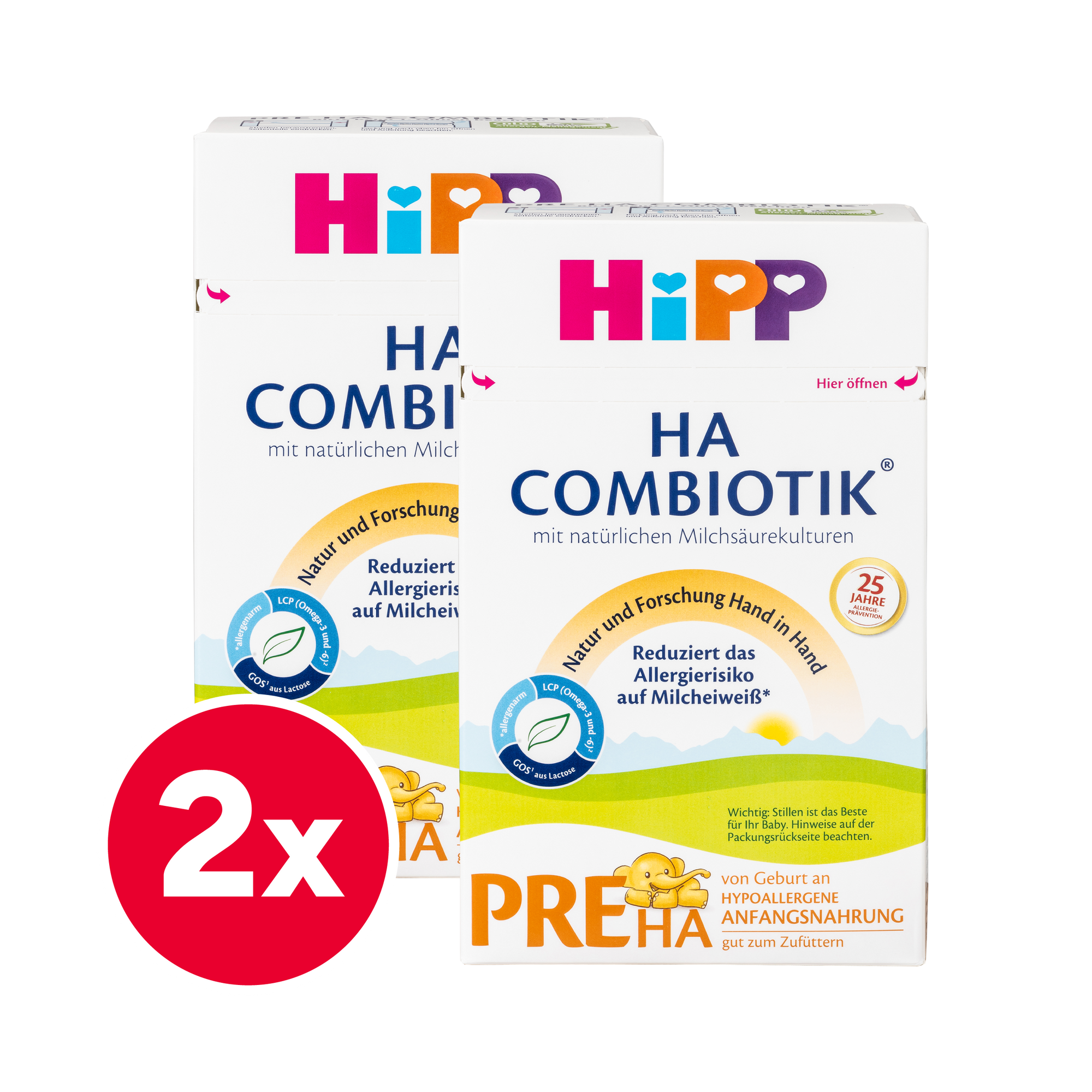 HiPP German Hypoallergenic Cow Milk Baby Formula • Stage Pre