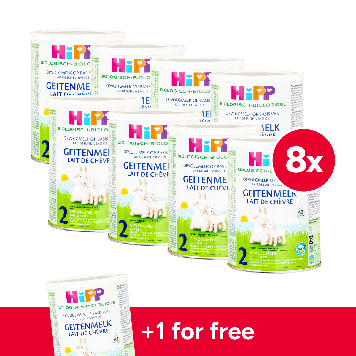 HiPP Dutch Goat Milk Baby Formula • Stage 2