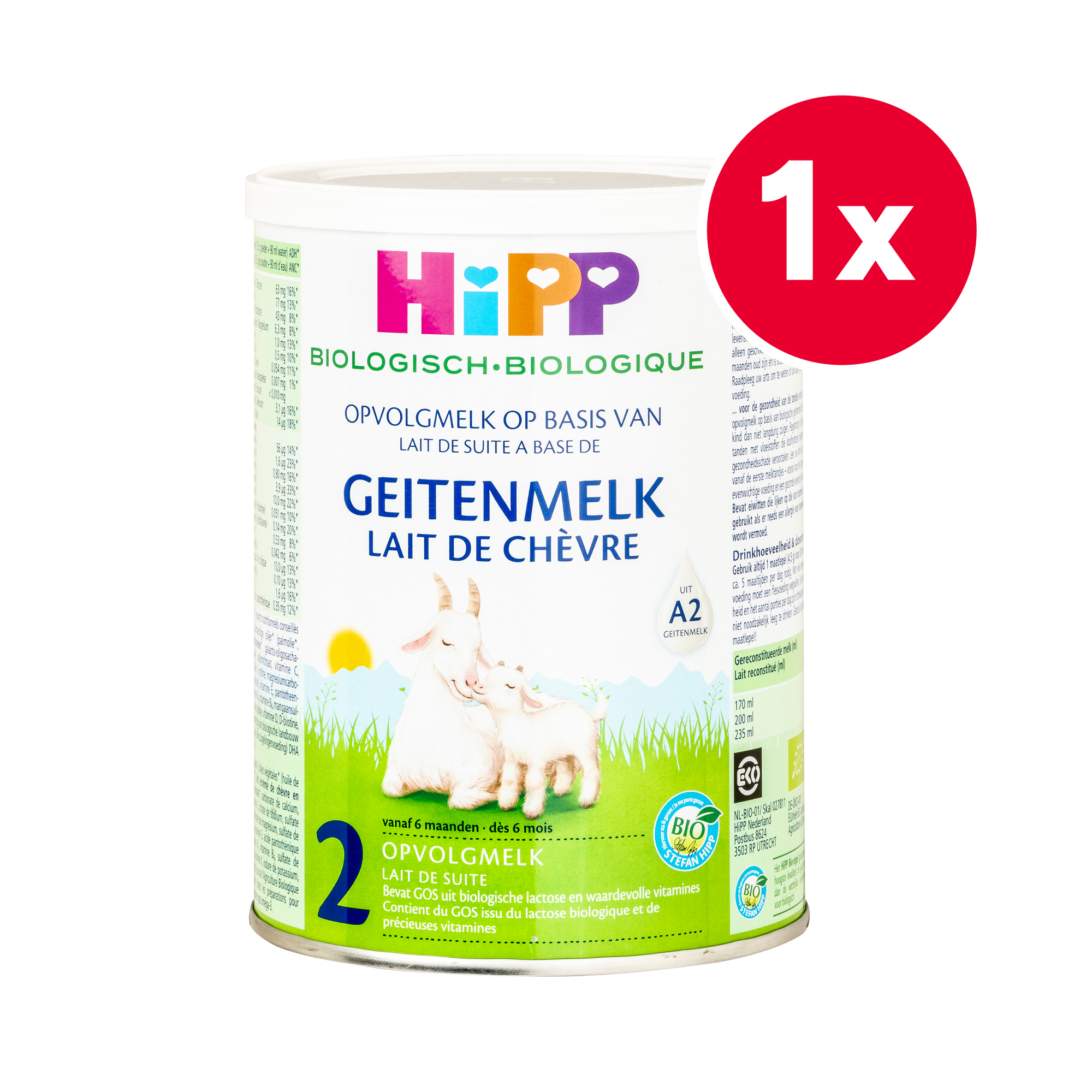 HiPP Dutch Goat Milk Baby Formula • Stage 2