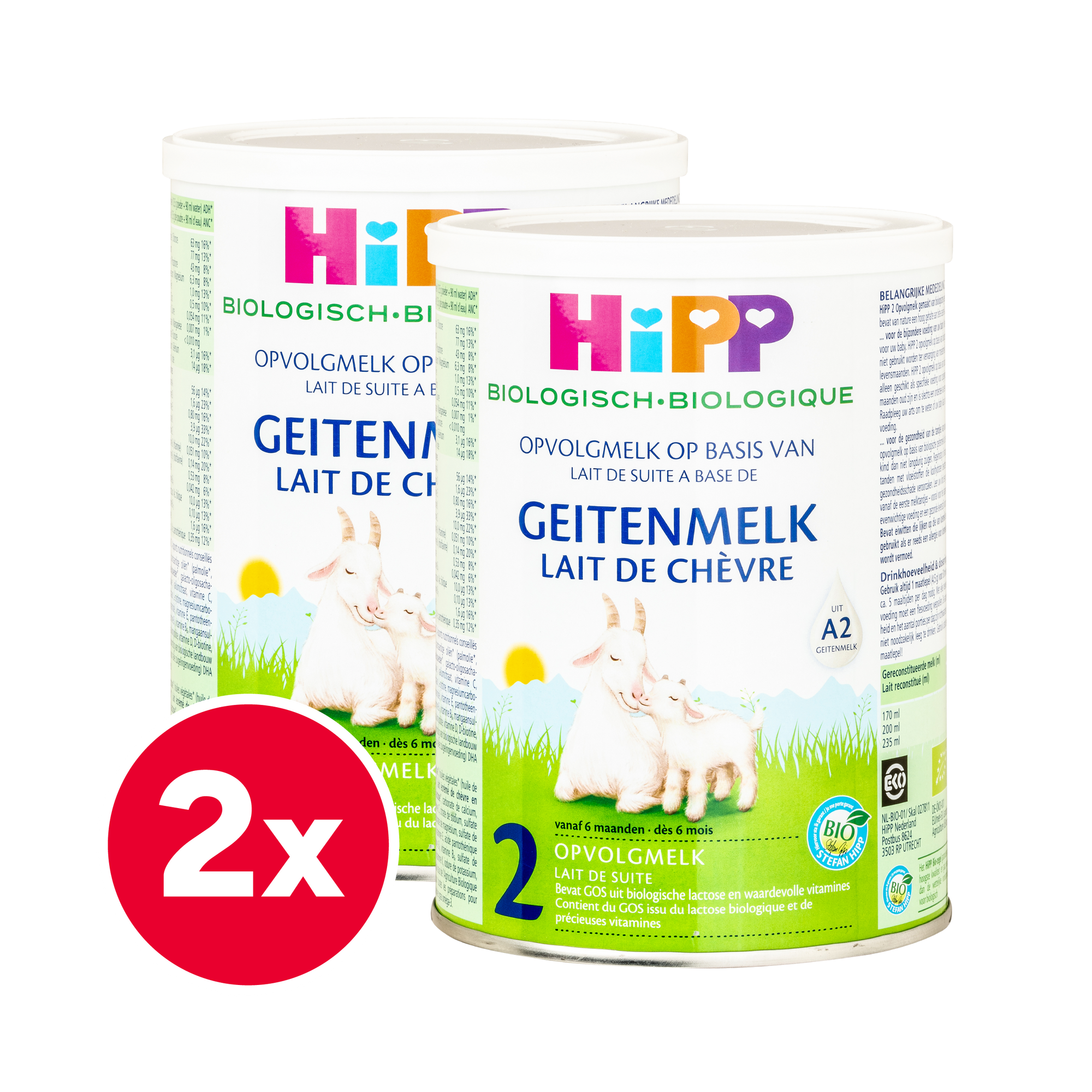 HiPP Dutch Goat Milk Baby Formula • Stage 2