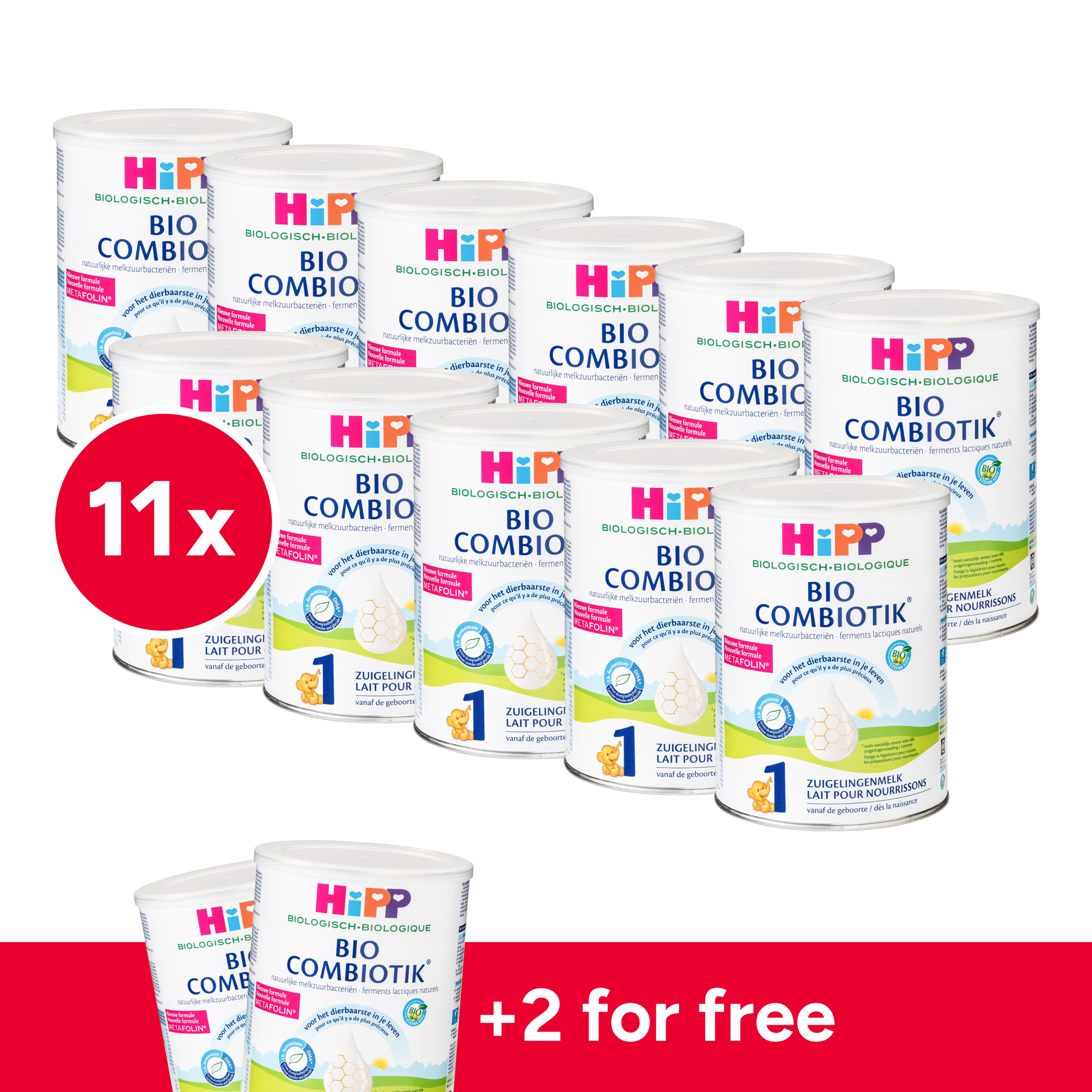 HiPP Dutch Bio Combiotik Cow Milk Baby Formula • Stage 1