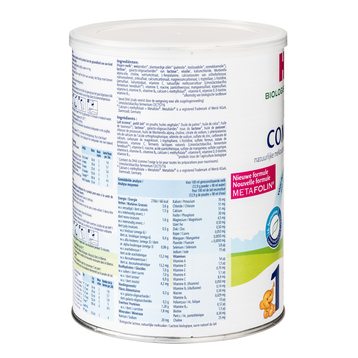 HiPP Dutch Bio Combiotik Cow Milk Formula • Stage 1