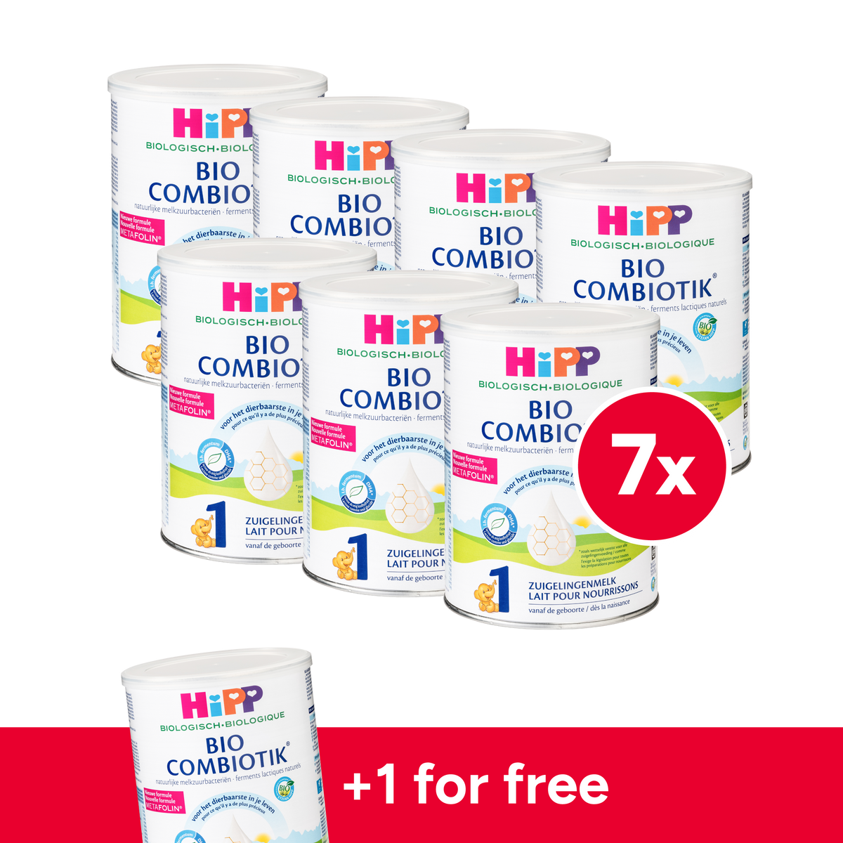 HiPP Dutch Bio Combiotik Cow Milk Baby Formula • Stage 1