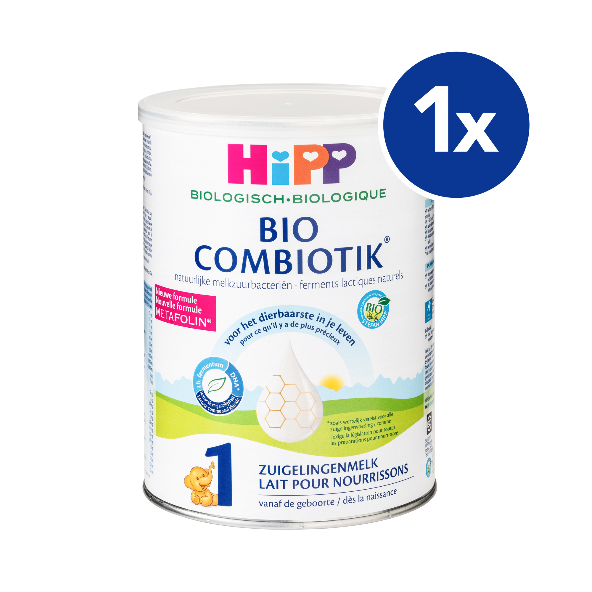 HiPP Dutch Bio Combiotik Cow Milk Baby Formula • Stage 1