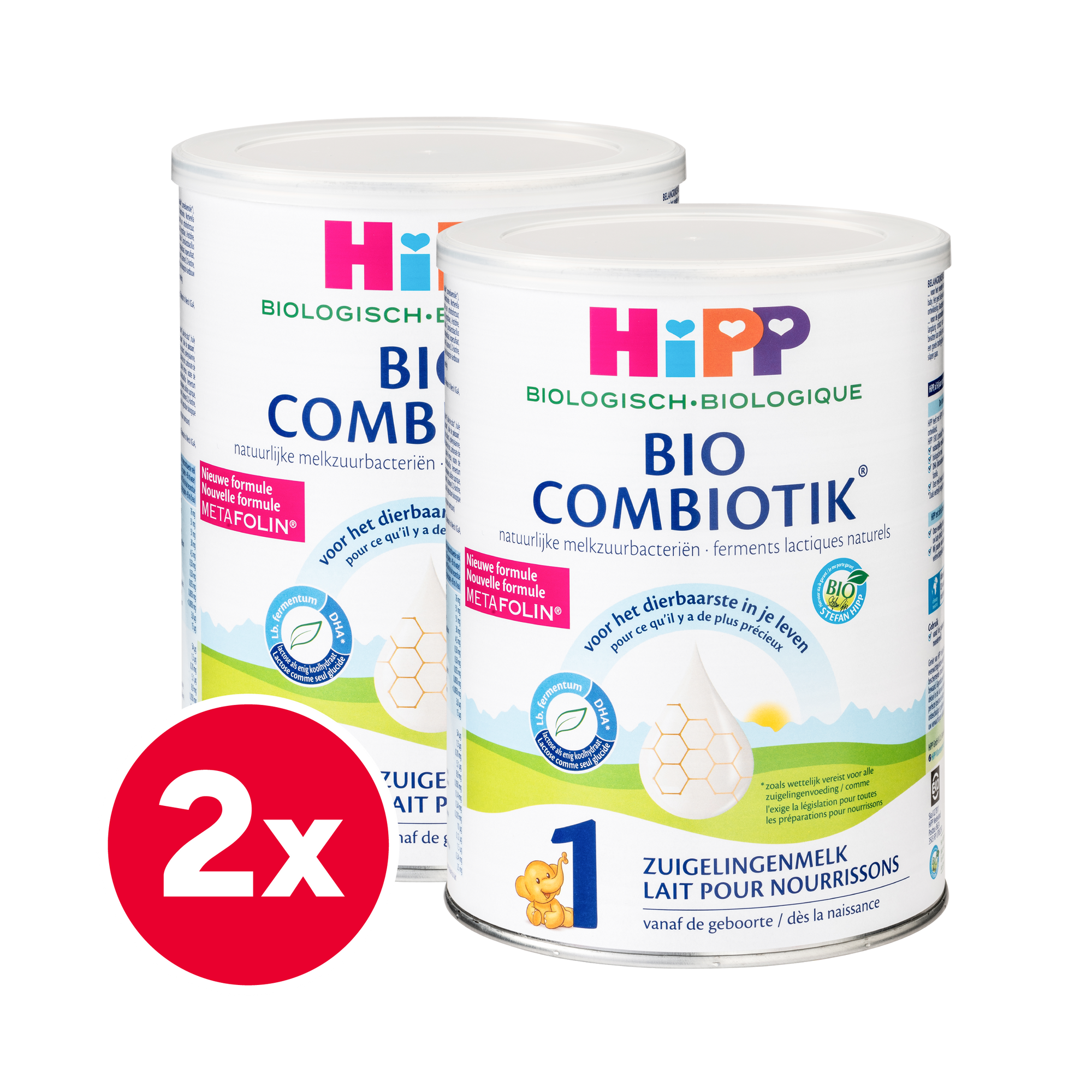 HiPP Dutch Bio Combiotik Cow Milk Baby Formula • Stage 1