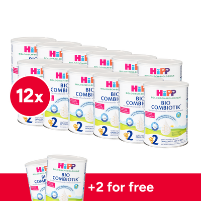 HiPP Dutch Bio Combiotik Cow Milk Baby Formula • Stage 2