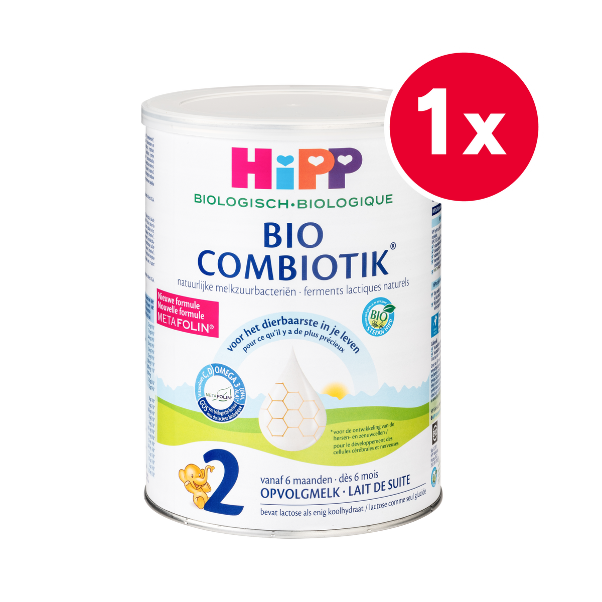HiPP Dutch Bio Combiotik Cow Milk Baby Formula • Stage 2