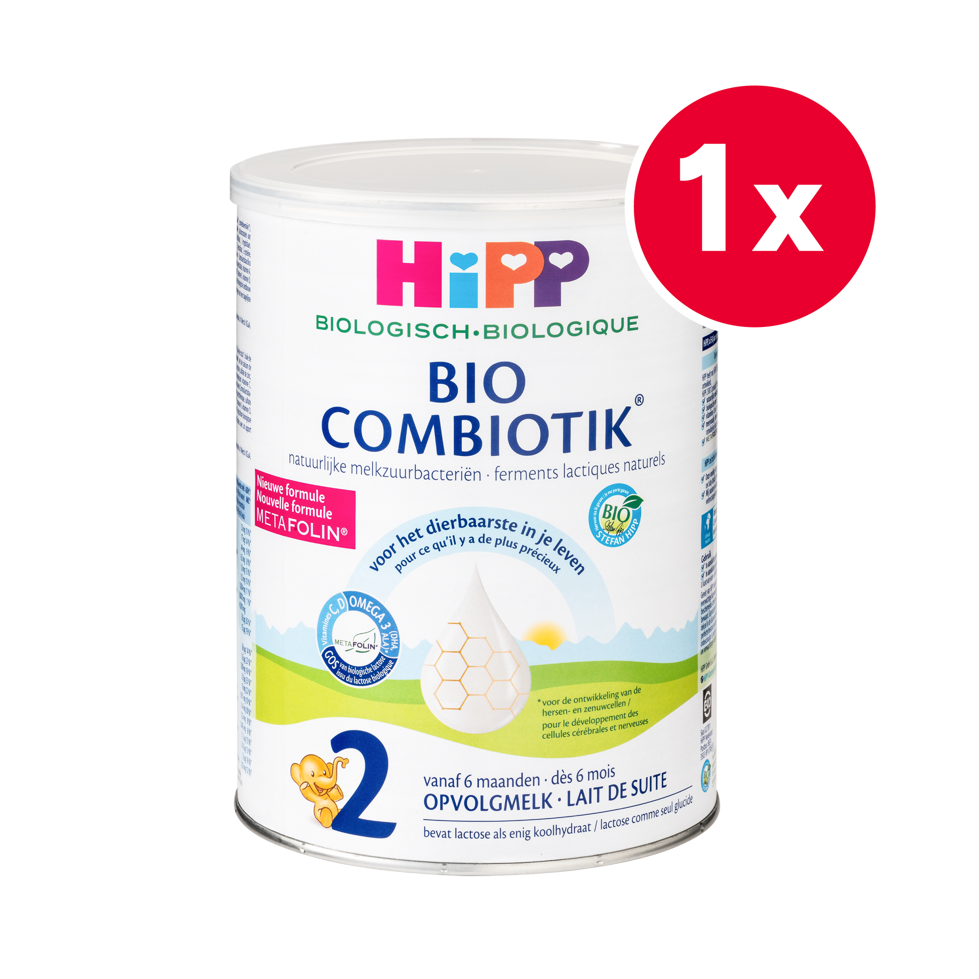 HiPP Dutch Bio Combiotik Cow Milk Baby Formula • Stage 2