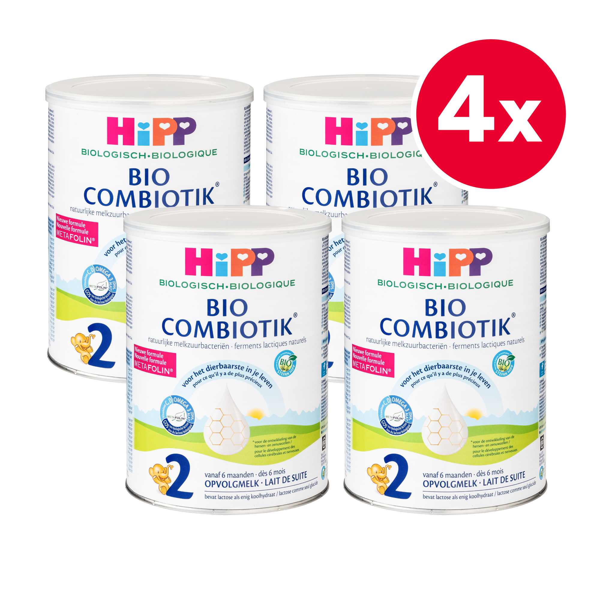 HiPP Dutch Bio Combiotik Cow Milk Baby Formula • Stage 2